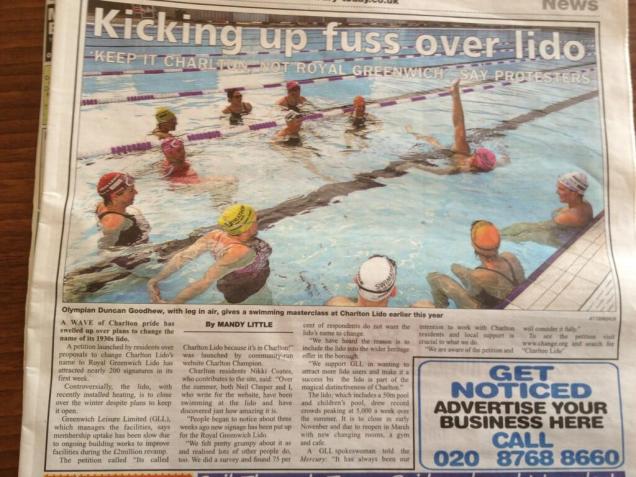 Charlton Mercury coverage - September 25 2013