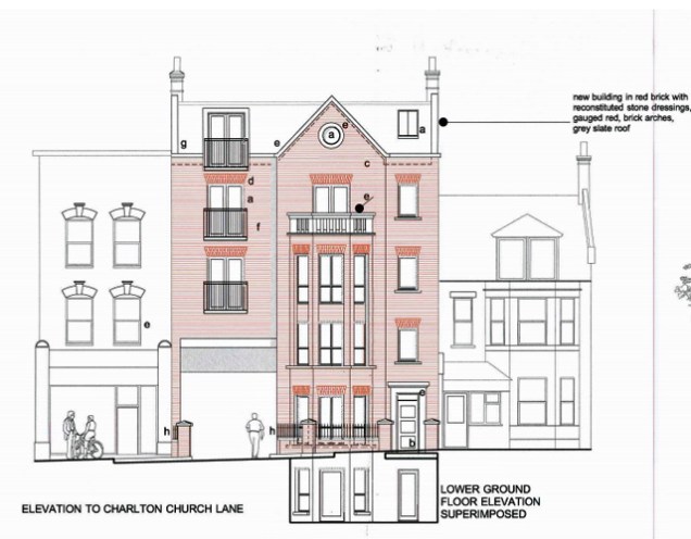 Charlton Church Lane planning application