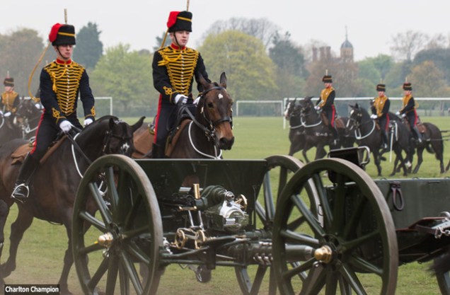 King's Troop rehearsal - pic by Rob Powell