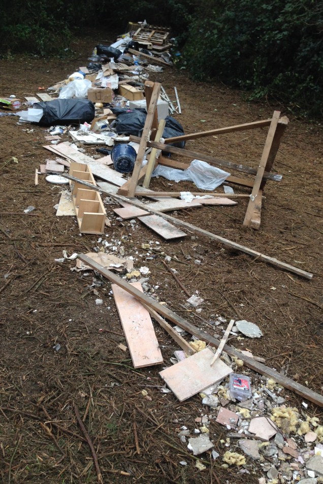 Maryon Wilson Park flytipping
