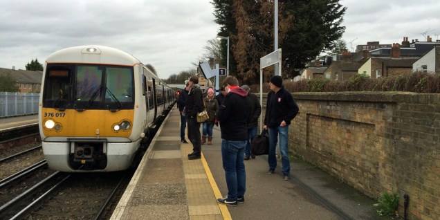A weekend train at Charlton: There'll be fewer of these over the next few months