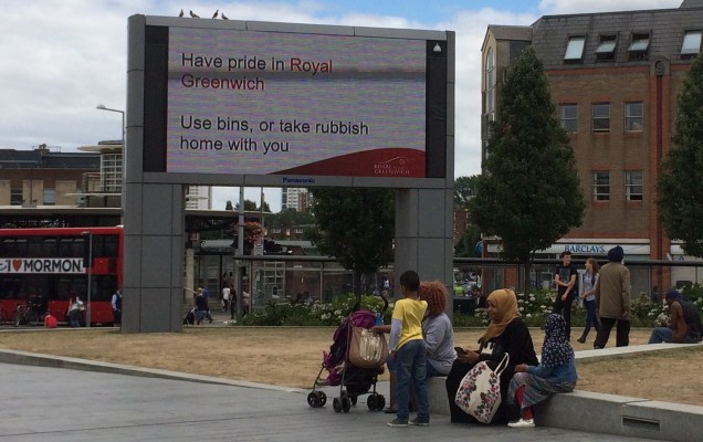 Woolwich big screen
