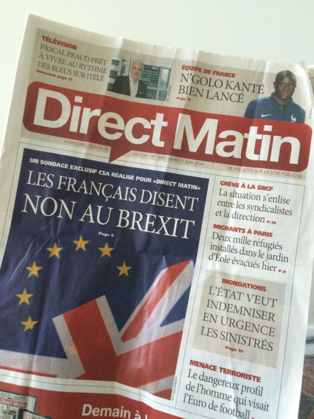 Direct Matin, 6 June 2016