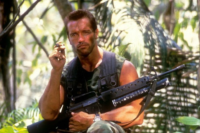 Arnold Schwarzenegger in Predator