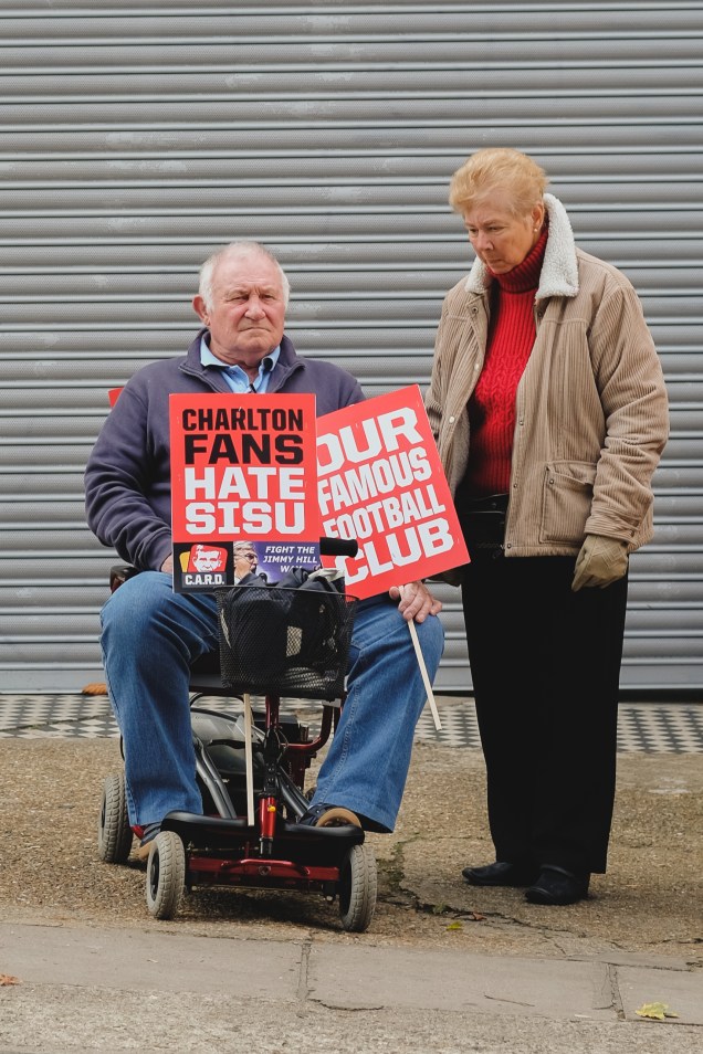 Fans United Protest - The Valley - October 2016