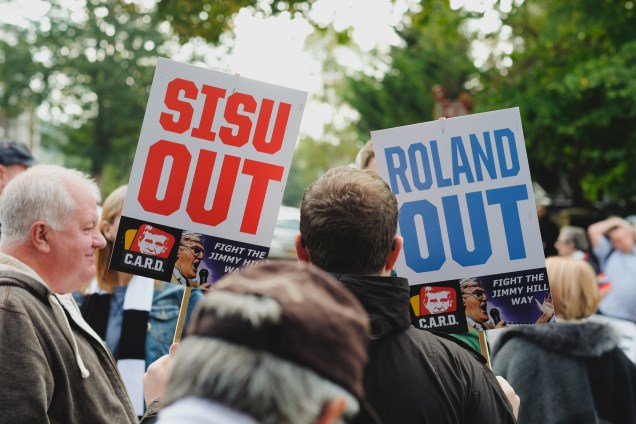 Fans United Protest - The Valley - October 2016