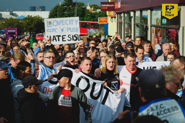 Fans United Protest - The Valley - October 2016