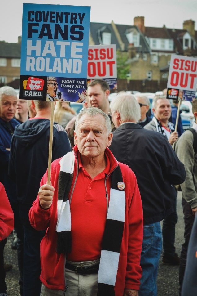 Fans United Protest - The Valley - October 2016