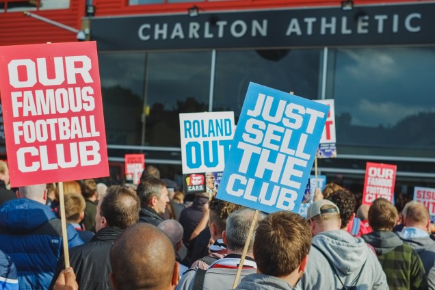 Fans United Protest - The Valley - October 2016