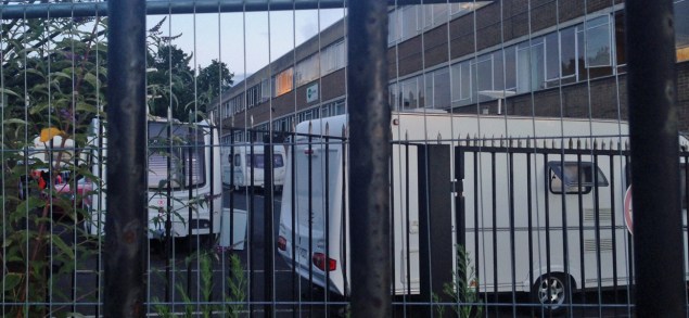 Travellers on Fairview New Homes site