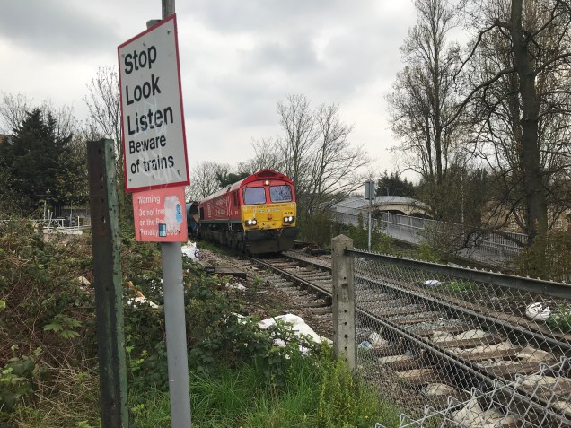 Angerstein Wharf crossing
