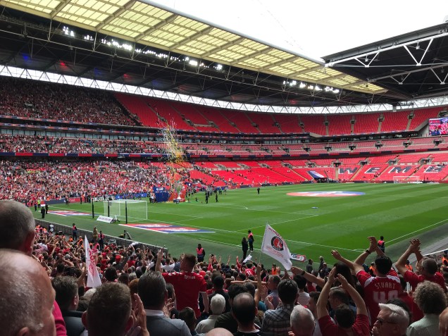 Charlton Athletic at Wembley