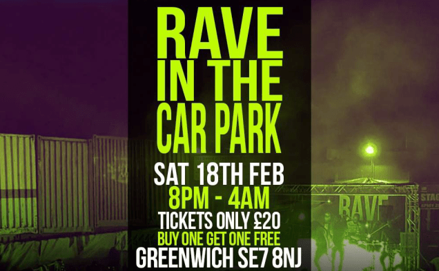 Thames Barrier rave website screengrab