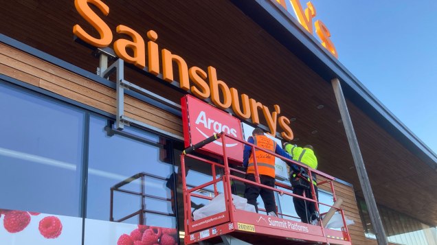 Charlton Sainsbury's, 23 November 2021