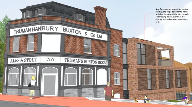 Victoria pub plans