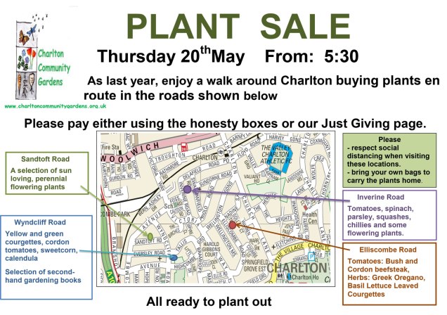Plant sale flyer