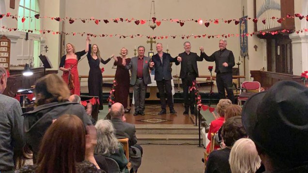 The Charlton Ensemble after a performance