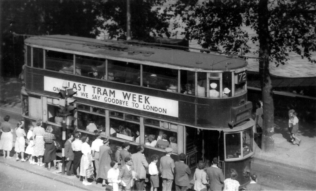 London's last trams week