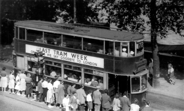 London's last trams week