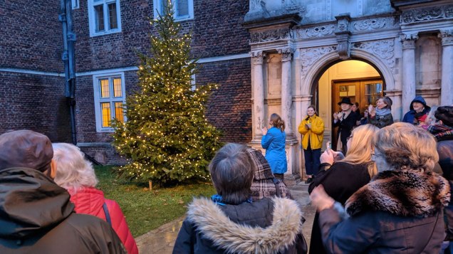Charlton House Christmas tree in 2018